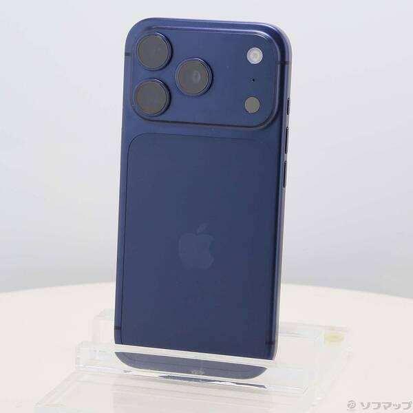 〔中古〕Apple(アップル) iPhone17 Pro 512GB ディープブルー MG8C4J／A SIMフリー〔348-ud〕 | 