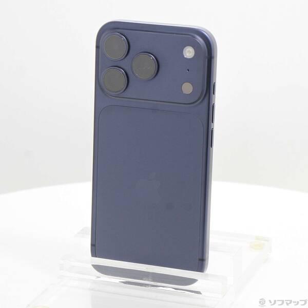 〔中古〕Apple(アップル) iPhone17 Pro 256GB ディープブルー MG874J／A SIMフリー〔258-ud〕 | 