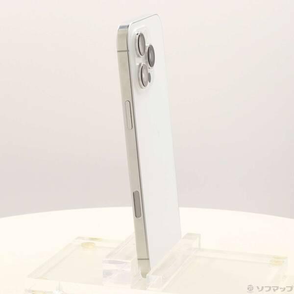 〔中古〕Apple(アップル) iPhone16 Pro Max 256GB ホワイトチタニウム MYWH3J／A SIMフリー〔344-ud〕 |  | 03