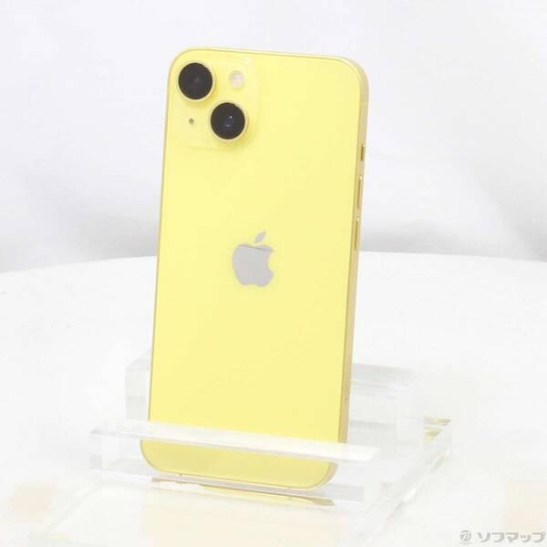 〔中古〕Apple(アップル) iPhone14 128GB イエロー MR3Q3J／A SIMフリー〔198-ud〕 | 