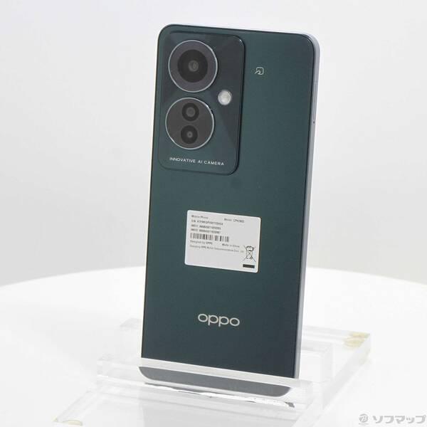 〔中古〕OPPO(オッポ) OPPO Reno11 A 128GB ダークグリーン CPH2603GR SIMフリー〔295-ud〕 | 