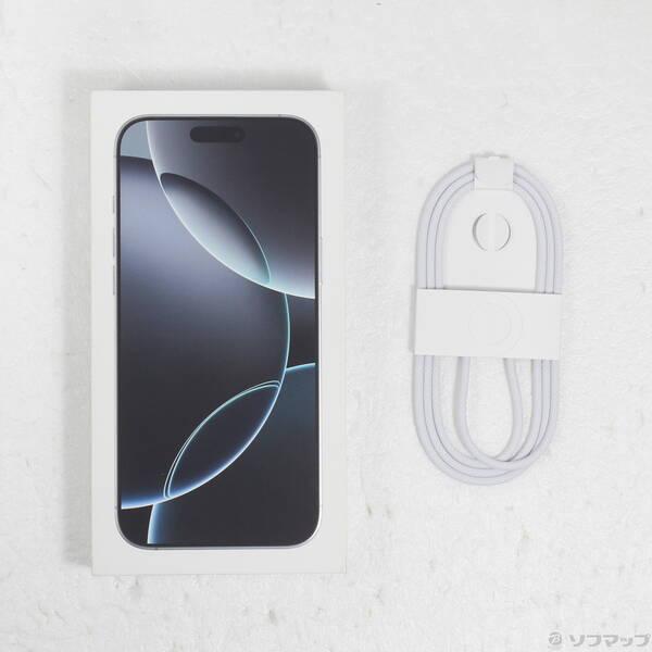 〔中古〕Apple(アップル) iPhone16 Pro Max 256GB ホワイトチタニウム MYWH3J／A SIMフリー〔262-ud〕 |  | 04