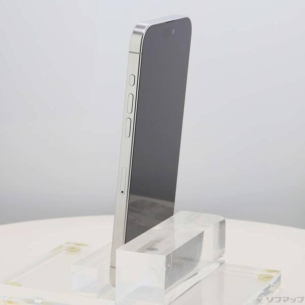 〔中古〕Apple(アップル) iPhone15 Pro Max 256GB ホワイトチタニウム MU6Q3J／A SIMフリー〔198-ud〕 |  | 01