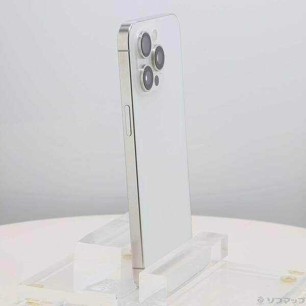 〔中古〕Apple(アップル) iPhone15 Pro Max 256GB ホワイトチタニウム MU6Q3J／A SIMフリー〔198-ud〕 |  | 03