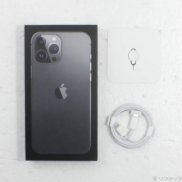 〔中古〕Apple(アップル) iPhone13 Pro Max 128GB グラファイト MLJ43J／A SIMフリー〔348-ud〕 |  | 04