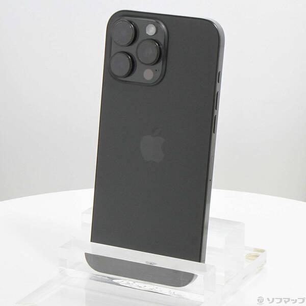 〔中古〕Apple(アップル) iPhone16 Pro Max 256GB ブラックチタニウム MYWG3J／A SIMフリー〔276-ud〕 | 