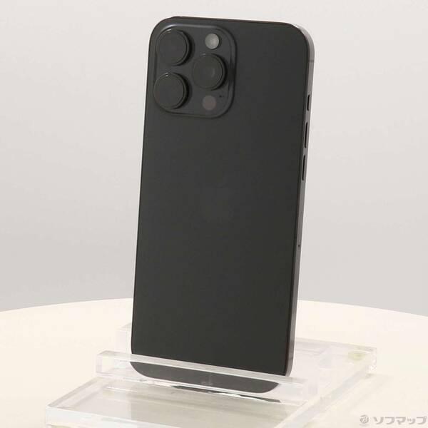 〔中古〕Apple(アップル) iPhone16 Pro Max 256GB ブラックチタニウム MYWG3J／A SIMフリー〔377-ud〕 | 