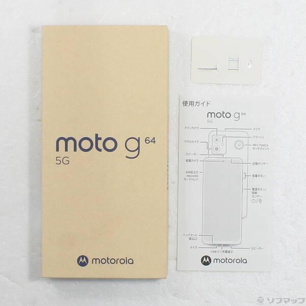 〔中古〕Motorola(モトローラ) moto g64 5G 128GB シルバーブルー PB2G0001JP SIMフリー〔269-ud〕 |  | 04