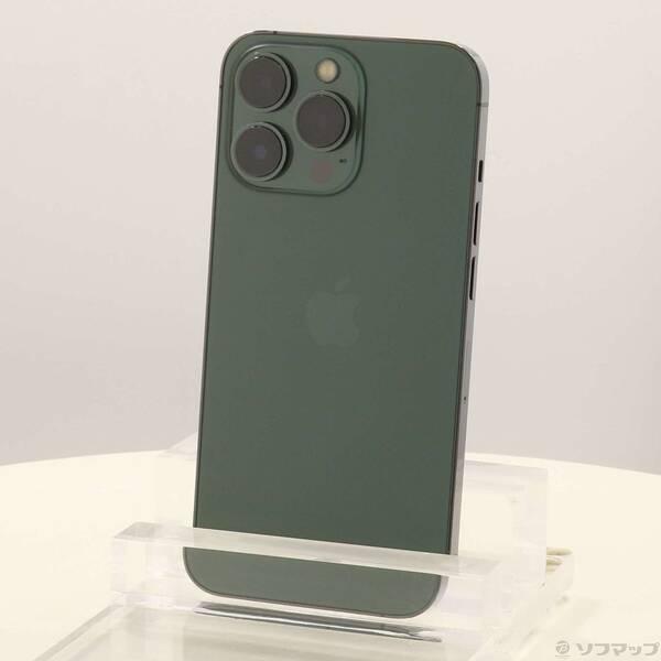 〔中古〕Apple(アップル) iPhone13 Pro 128GB アルパイングリーン MNDX3J／A SIMフリー〔276-ud〕 | 