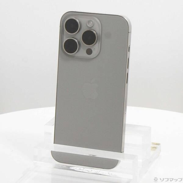 〔中古〕Apple(アップル) iPhone15 Pro 256GB ナチュラルチタニウム MTUF3J／A SIMフリー〔377-ud〕 | 