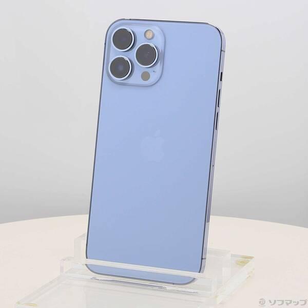〔中古〕Apple(アップル) iPhone13 Pro Max 256GB シエラブルー MLJD3J／A SIMフリー〔269-ud〕 | 