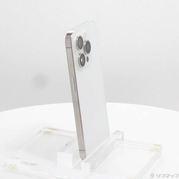 〔中古〕Apple(アップル) iPhone15 Pro 1TB ホワイトチタニウム MTUR3J／A SIMフリー〔269-ud〕 |  | 03