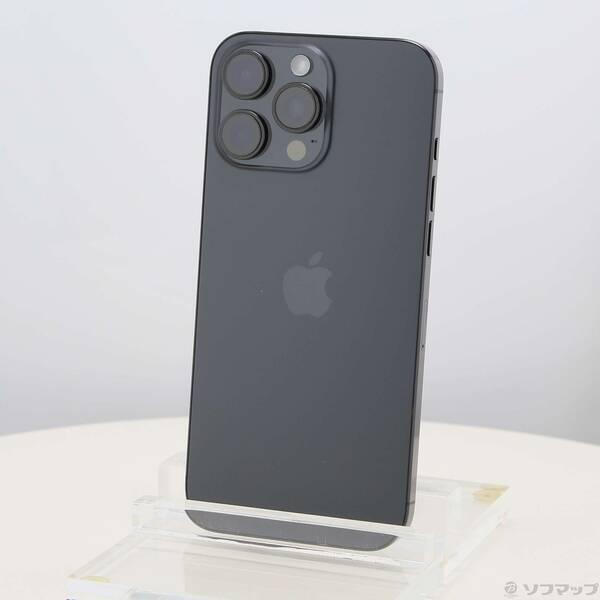 〔中古〕Apple(アップル) iPhone16 Pro Max 256GB ブラックチタニウム MYWG3J／A SIMフリー〔269-ud〕 | 