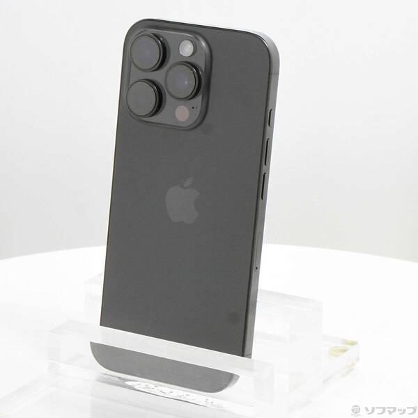 〔中古〕Apple(アップル) iPhone16 Pro 128GB ブラックチタニウム MYMV3J／A SIMフリー〔269-ud〕 | 