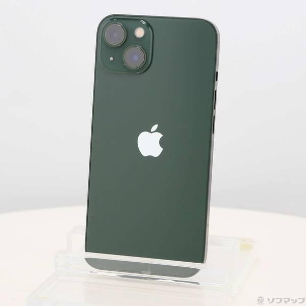 〔中古〕Apple(アップル) iPhone13 128GB グリーン MNGG3J／A SIMフリー〔377-ud〕 | 