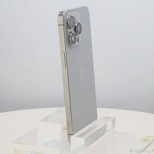 〔中古〕Apple(アップル) iPhone15 Pro Max 256GB ナチュラルチタニウム MU6R3J／A SIMフリー〔269-ud〕 |  | 03