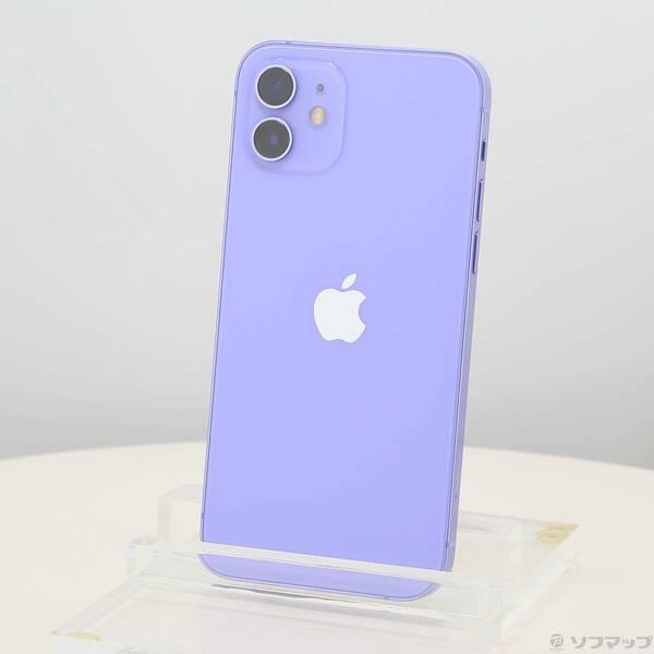 〔中古〕Apple(アップル) iPhone12 128GB パープル MJNJ3J／A SIMフリー〔276-ud〕 | 