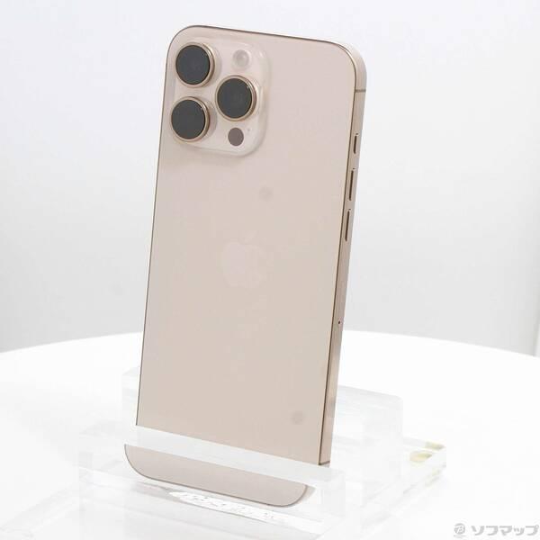 〔中古〕Apple(アップル) iPhone16 Pro Max 256GB デザートチタニウム MYWJ3J／A SIMフリー〔368-ud〕 | 