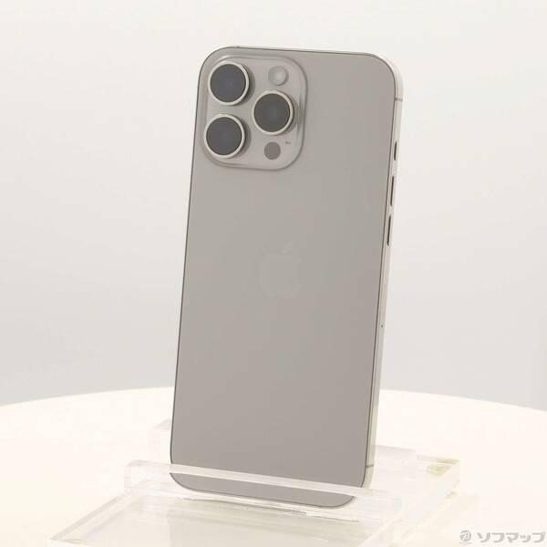 〔中古〕Apple(アップル) iPhone16 Pro Max 256GB ナチュラルチタニウム MYWK3J／A SIMフリー〔305-ud〕 | 
