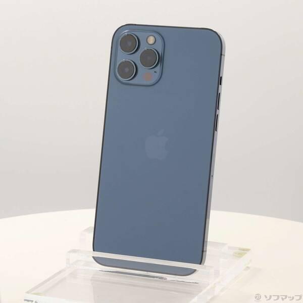 〔中古〕Apple(アップル) iPhone12 Pro Max 256GB パシフィックブルー MGD23J／A SIMフリー〔276-ud〕 | 
