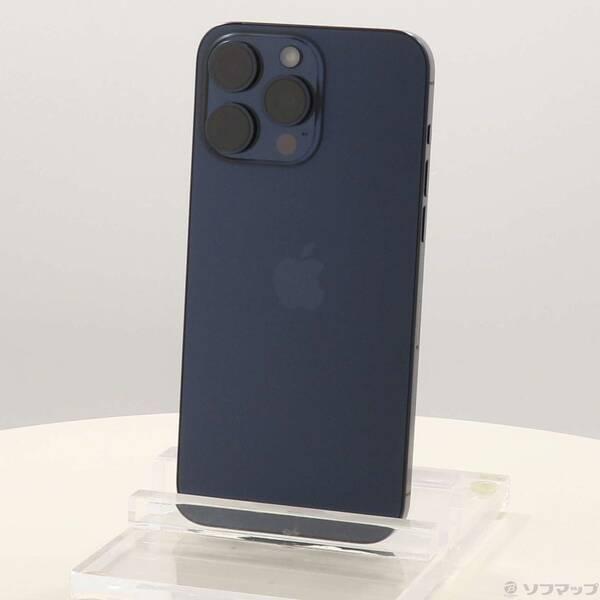 〔中古〕Apple(アップル) iPhone15 Pro Max 256GB ブルーチタニウム MU6T3J／A SIMフリー〔344-ud〕 | 