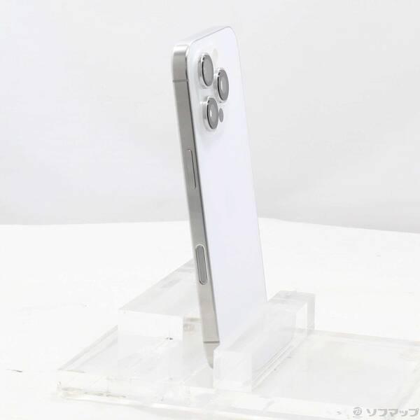 〔中古〕Apple(アップル) iPhone16 Pro 256GB ホワイトチタニウム MYN13J／A SIMフリー〔349-ud〕 |  | 03