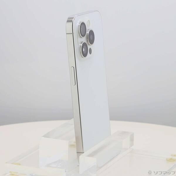 〔中古〕Apple(アップル) iPhone15 Pro 128GB ホワイトチタニウム MTU83J／A SIMフリー〔198-ud〕 |  | 03