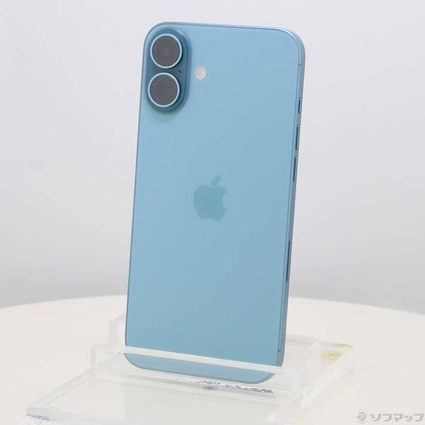 〔中古〕Apple(アップル) iPhone16 Plus 128GB ティール MXVF3J／A SIMフリー〔276-ud〕 | 