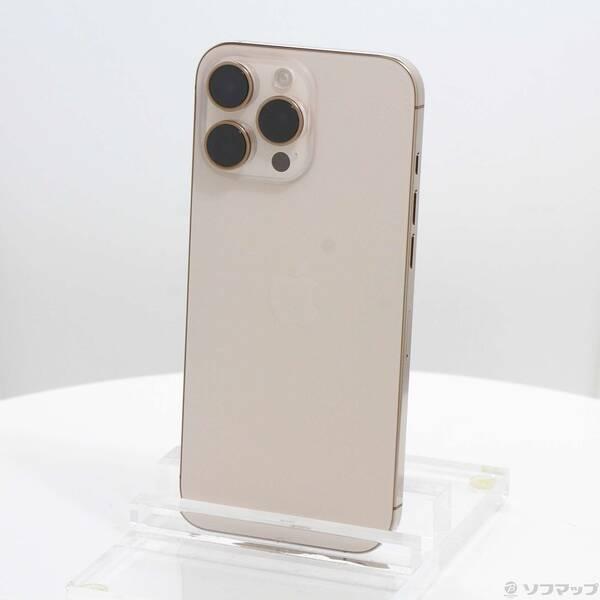 〔中古〕Apple(アップル) iPhone16 Pro Max 256GB デザートチタニウム MYWJ3J／A SIMフリー〔198-ud〕 | 