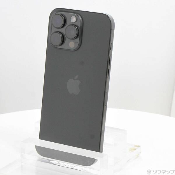 〔中古〕Apple(アップル) iPhone16 Pro Max 512GB ブラックチタニウム MYWL3J／A SIMフリー〔198-ud〕 | 