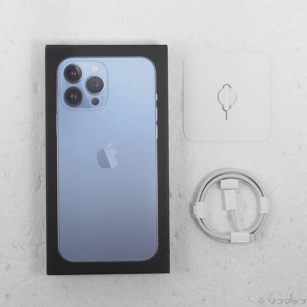 〔中古〕Apple(アップル) iPhone13 Pro Max 512GB シエラブルー MLJX3J／A SIMフリー〔198-ud〕 |  | 04