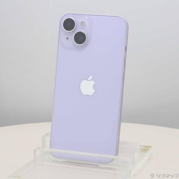 〔中古〕Apple(アップル) iPhone14 256GB パープル MPW93J／A SIMフリー〔295-ud〕 | 