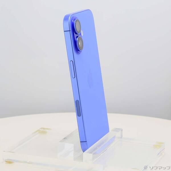 〔中古〕Apple(アップル) iPhone16 128GB ウルトラマリン MYDU3J／A SIMフリー〔377-ud〕 |  | 03