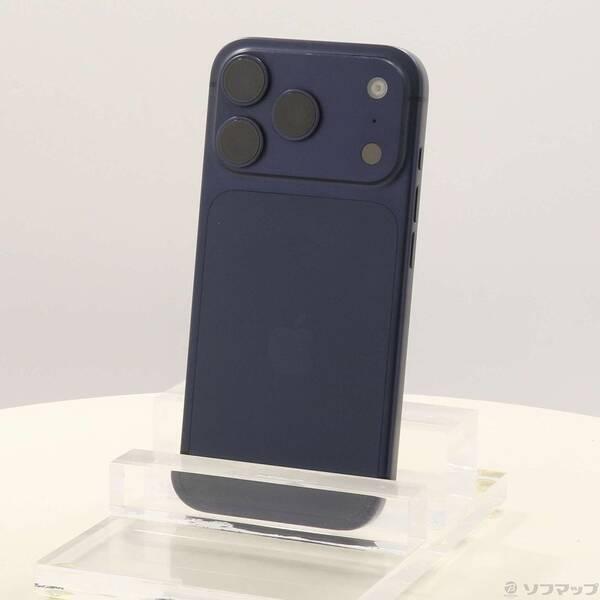 〔中古〕Apple(アップル) iPhone17 Pro 512GB ディープブルー MG8C4J／A SIMフリー〔295-ud〕 | 