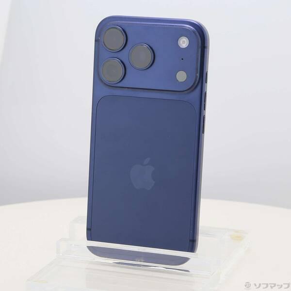 〔中古〕Apple(アップル) iPhone17 Pro 256GB ディープブルー MG874J／A SIMフリー〔344-ud〕 | 