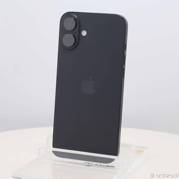 〔中古〕Apple(アップル) iPhone16 Plus 128GB ブラック MXVA3J／A SIMフリー〔198-ud〕 | 
