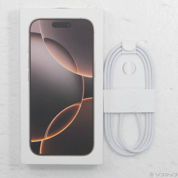 〔中古〕Apple(アップル) iPhone16 Pro 256GB デザートチタニウム MYN23J／A SIMフリー〔198-ud〕 |  | 04