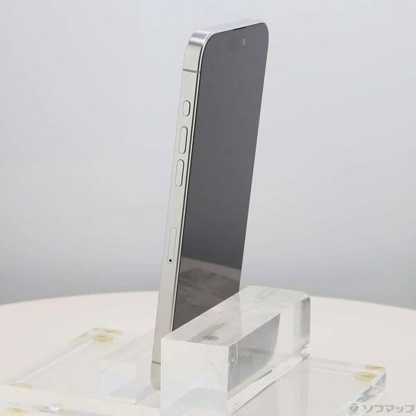 〔中古〕Apple(アップル) iPhone15 Pro Max 256GB ホワイトチタニウム MU6Q3J／A SIMフリー〔276-ud〕 |  | 01