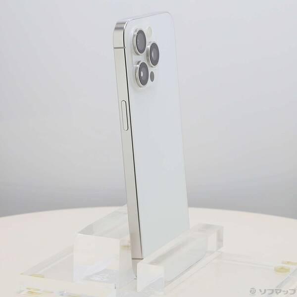 〔中古〕Apple(アップル) iPhone15 Pro Max 256GB ホワイトチタニウム MU6Q3J／A SIMフリー〔276-ud〕 |  | 03