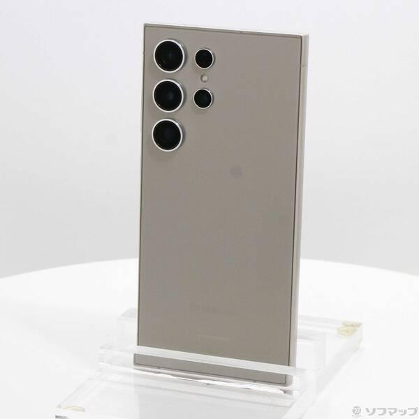 〔中古〕SAMSUNG(サムスン) Galaxy S24 Ultra 256GB チタニウムグレー SM-S928QZTESJP SIMフリー〔349-ud〕 | 