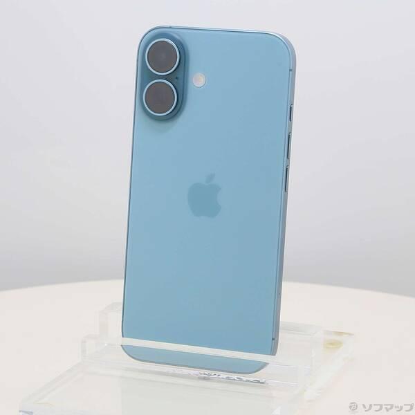〔中古〕Apple(アップル) iPhone16 128GB ティール MYDV3J／A SIMフリー〔348-ud〕 | 