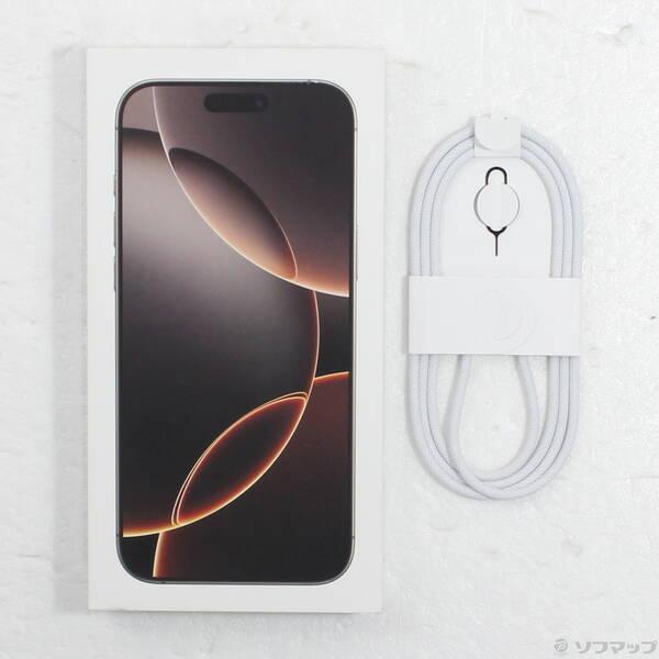 〔中古〕Apple(アップル) iPhone16 Pro Max 256GB デザートチタニウム MYWJ3J／A SIMフリー〔348-ud〕 |  | 04