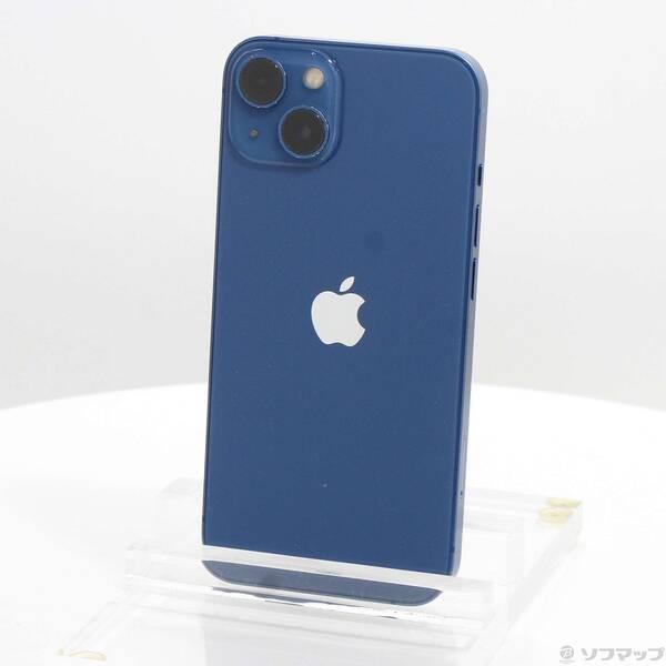 〔中古〕Apple(アップル) iPhone13 256GB ブルー MLNM3J／A SIMフリー〔269-ud〕 | 