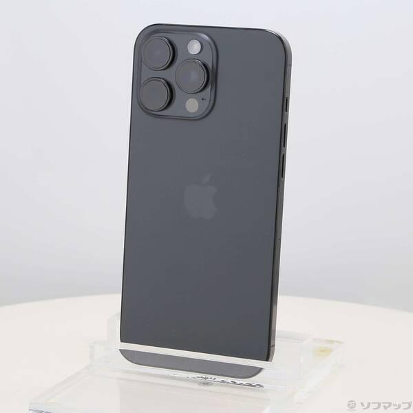 〔中古〕Apple(アップル) iPhone16 Pro Max 256GB ブラックチタニウム MYWG3J／A SIMフリー〔295-ud〕 | 