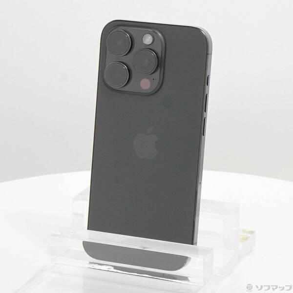 〔中古〕Apple(アップル) iPhone15 Pro 128GB ブラックチタニウム MTU73J／A SIMフリー〔269-ud〕 | 