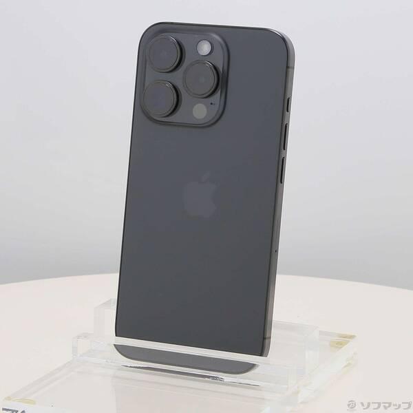 〔中古〕Apple(アップル) iPhone15 Pro 512GB ブラックチタニウム MTUH3J／A SIMフリー〔377-ud〕 | 