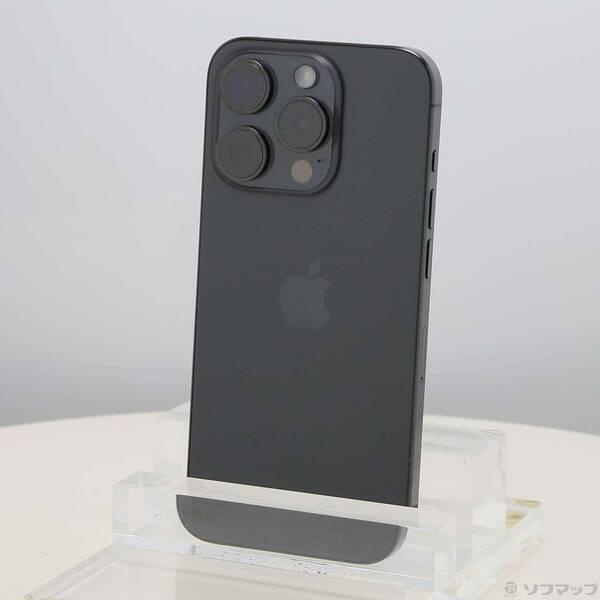 〔中古〕Apple(アップル) iPhone15 Pro 128GB ブラックチタニウム MTU73J／A SIMフリー〔198-ud〕 | 