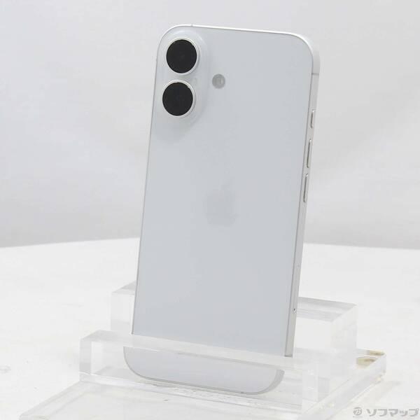 〔中古〕Apple(アップル) iPhone16 256GB ホワイト MYDX3J／A SIMフリー〔352-ud〕 | 