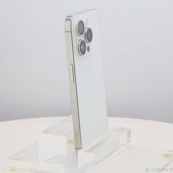 〔中古〕Apple(アップル) iPhone15 Pro 128GB ホワイトチタニウム MTU83J／A SIMフリー〔276-ud〕 |  | 03