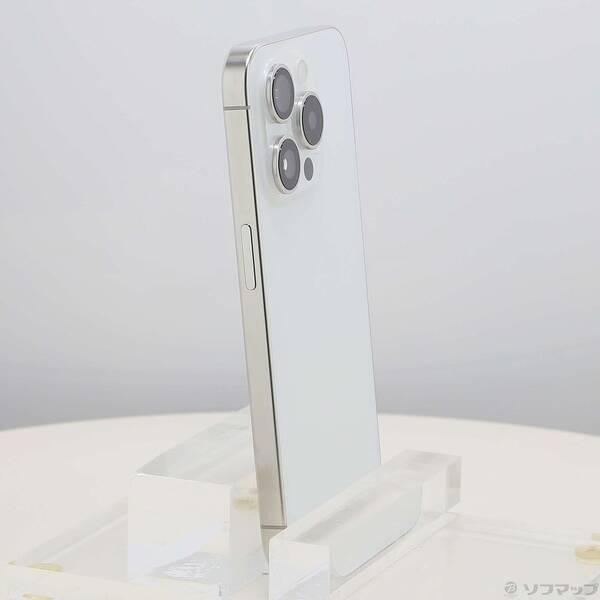 〔中古〕Apple(アップル) iPhone15 Pro 128GB ホワイトチタニウム MTU83J／A SIMフリー〔269-ud〕 |  | 03